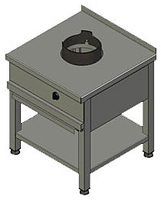 Плита газовая Вулкан KSW 01 8589 WOK