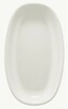 Блюдо овальное 24х14 см  Гурмэ Bonna фарфор белый