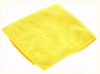 Салфетка для уборки 30х30 см 1 шт/уп ЖЁЛТАЯ микрофибра 