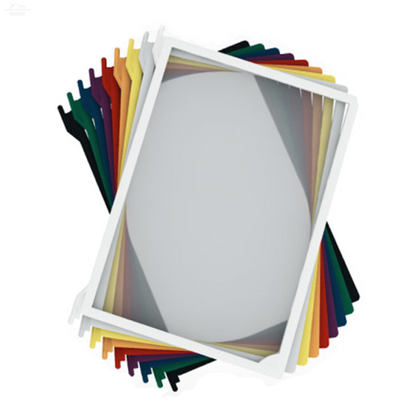 Рамка для перекидной системы А4 красный пластик Рамка для перекидной системы А4 красный пластик