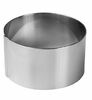 Форма Круг D10 см H6 см  нерж.сталь  КМС