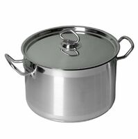 Кастрюля 5 л D23,5 см нерж.сталь с крышкой MGSteel