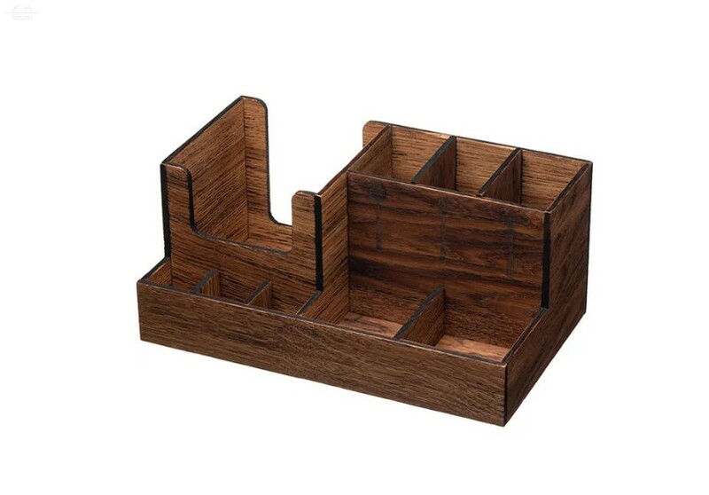 Ящик для сервировки деревянный 14х31х18,5 см дуб Ящик для сервировки деревянный 14х31х18,5 см дуб