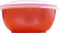 Миска 0,2 л пластик с герметичной крышкой  для пищевых продуктов  Техоснастка