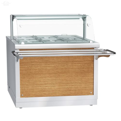 Модуль ЛР ЭМК-70Х Абат Мармит 2-х блюд паровой HOT-LINE подогреваемая полка, 1 стеклянная полка, с гастроемкостями, LED-подсветка 3 тип Модуль ЛР ЭМК-70Х Абат Мармит 2-х блюд паровой HOT-LINE подогреваемая полка, 1 стеклянная полка, с гастроемкостями, LED-подсветка 3 тип