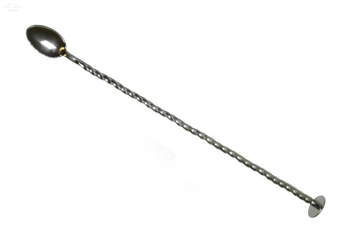 Ложка барменская 40 см с с плоской кнопкой MG Ложка барменская 40 см с с плоской кнопкой MG