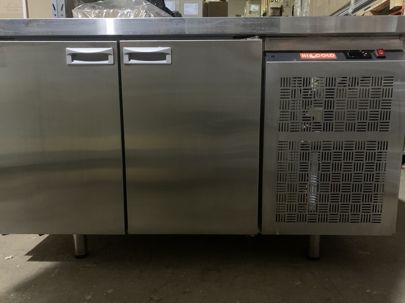 Стол морозильный GN с бортом GN 11/BT/БУ HICOLD -10…-18°С 2 двери нержавеющая сталь Стол морозильный GN с бортом GN 11/BT/БУ HICOLD -10…-18°С 2 двери нержавеющая сталь