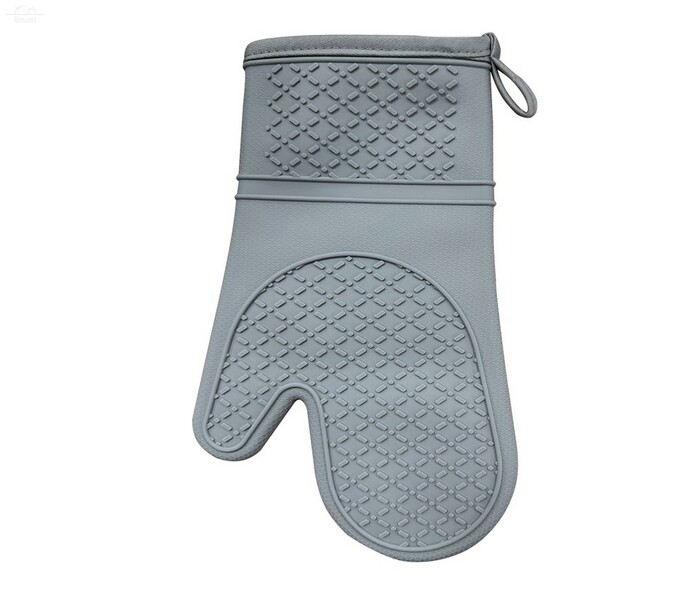 Рукавица 30 см с силиконом, термостойкая Рукавица 30 см с силиконом, термостойкая