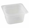Гастроемкость полипропилен GN 1/6 176х162х100 мм прозрачный Рестола 542, 422102001