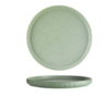 Тарелка мелкая 26 см Old Clay BILLIBARRI зеленая , керамика