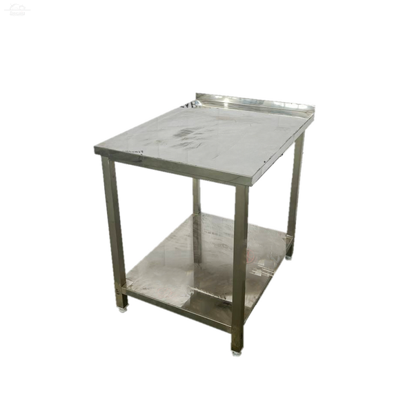 Стол производственный с бортом УСПБ-07090-П4ПН без эксплуатации УЦЕНКА каркас профиль нерж 40х40 сварной, полка Стол производственный с бортом УСПБ-07090-П4ПН без эксплуатации УЦЕНКА каркас профиль нерж 40х40 сварной, полка