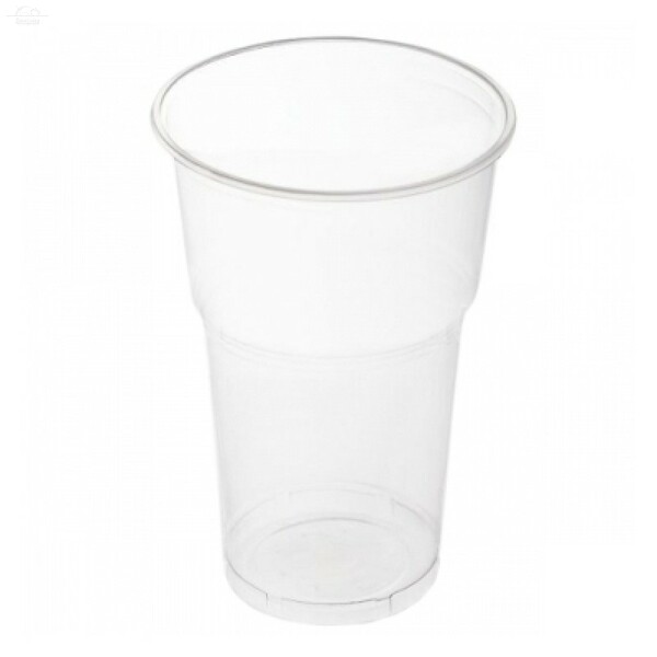 Стакан пластиковый 400 мл прозрачный PP Стакан пластиковый 400 мл прозрачный PP