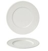 Тарелка мелкая 20 см LUXE Noble фарфор белый