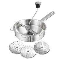 Машинка для протирки овощей D20 см, H11,5см с 3 сменными дисками 