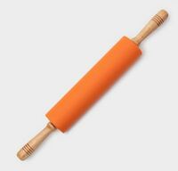 Скалка силиконовая 52×6,5 см, рабочая часть 27,5 см Доляна