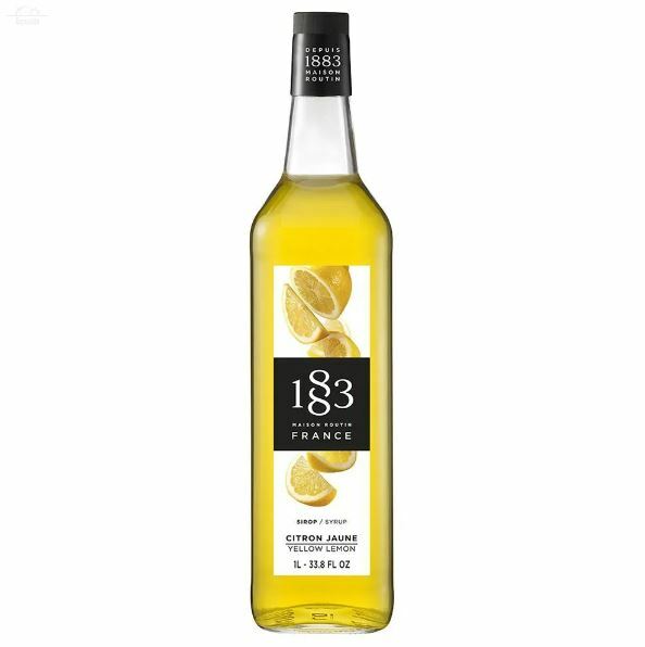Сироп Желтый лимон 1 л 1883 Maison Routin Сироп Желтый лимон 1 л 1883 Maison Routin
