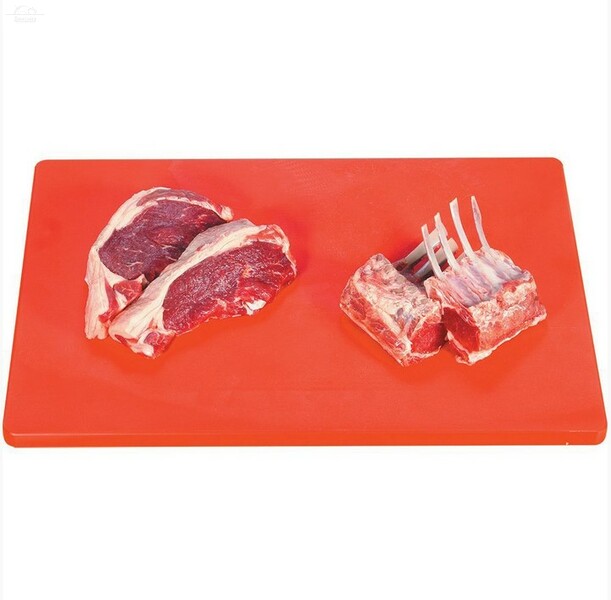 Доска разделочная 400х300х1,8 мм пластик красный P.L. Proff Cuisine Доска разделочная 400х300х1,8 мм пластик красный P.L. Proff Cuisine