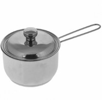 Кастрюля 1,75 л D16 см нерж.сталь с крышкой Прима ТРС Амет