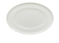 Блюдо овальное 23 см FLOW PETYE белый фарфор Блюдо овальное 23 см FLOW PETYE белый фарфор