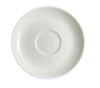 Блюдце 12,5 см FLOW PETYE  фарфор, белый