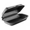 Ланч-бокс LBE-1 по 100 шт черный 247х207 мм H61мм