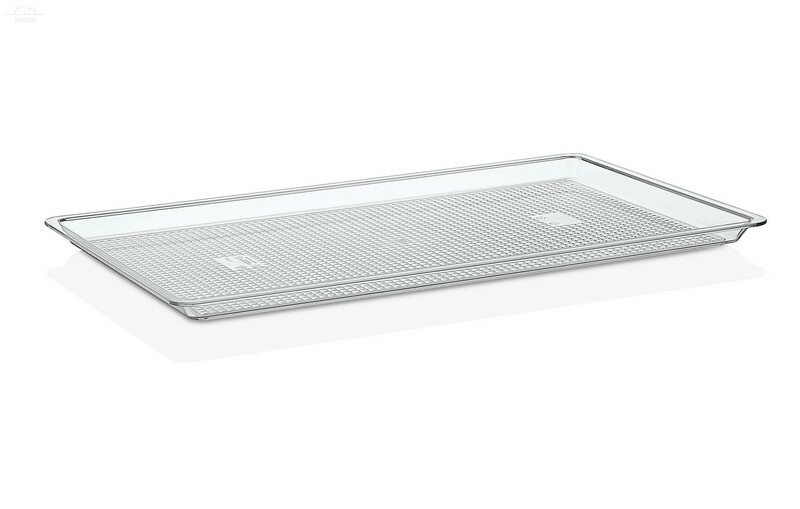 Поднос поликарбонат прямоугольный 53х32,5 см GN 1/1 прозрачный GASTROPLAST Поднос поликарбонат прямоугольный 53х32,5 см GN 1/1 прозрачный GASTROPLAST