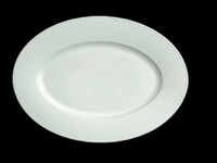 Блюдо овальное 25 см Royal Sutton TUDOR фарфор белый
