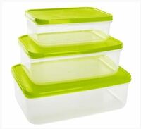 Набор контейнеров 3 шт 0,5/1/1,5 л   Giaretti Plastic centre