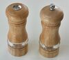 Мельница для перца+солонка (комплект) 13 см  светлое дерево