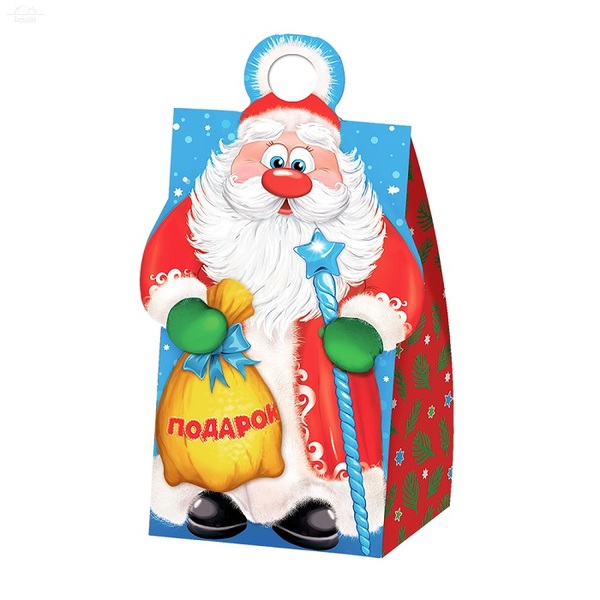 Коробка для подарка 500 гр Дедушка Коробка для подарка 500 гр Дедушка