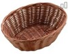Корзина 23х15 см H6,5 см  коричневая