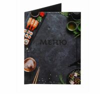 Папка для меню 24,5х32 см   Суши KL