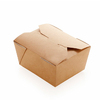 Коробка  ECO на вынос универсальная 150/168х115/132х53 мм 900 мл картон крафт
