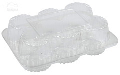 Упаковка объемная К-31А/500 6 ячеек прозрачный 193х140 мм H60 мм Упаковка объемная К-31А/500 6 ячеек прозрачный 193х140 мм H60 мм