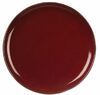 Тарелка мелкая 26 см   Evolution P.L. Proff Cuisine фарфор темно-красный