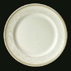 Тарелка мелкая 25,5 см   Антуанет Steelite фарфор белый/оливковый