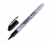 Маркер перманентный CROWN "Multi Marker Super Slim", ЧЕРНЫЙ, тонкий, 1 мм,