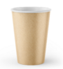 Стакан бумажный 250 мл D80 мм Крафт однослойный