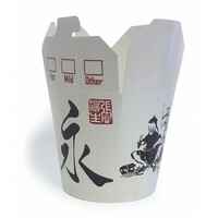 Контейнер Сhina Pack 750 мл D-86х96, d-92,h-100 мм мм для китайской еды, круглое дно дизайн КИТАЙ