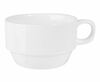 Чашка кофейная 125 мл   KunstWerk  фарфор белый