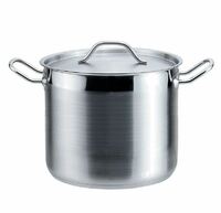 Кастрюля 16 л D30, H23 см нерж.сталь с крышкой  P.L. Proff Cuisine