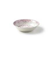 Салатник D15,7 см каменная керамика белый-розовый Rose Bitossi 