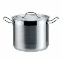 Кастрюля 13,5 л D28, H22 см нерж.сталь с крышкой  P.L. Proff Cuisine