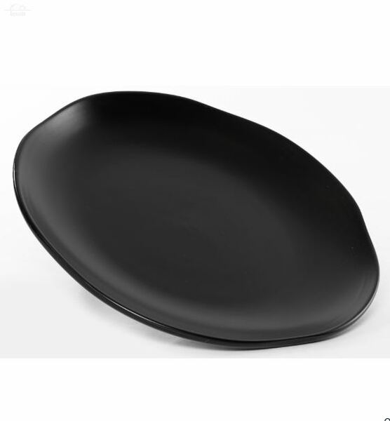 Тарелка мелкая 27 см ELSA Elrington керамика черный Тарелка мелкая 27 см ELSA Elrington керамика черный