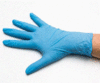 Перчатки нитриловые размер M неопудренные / нестерильные  200 шт/уп  синий
