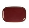 Блюдо для подачи 20х13 см H1,9 см Evolution P.L. Proff Cuisine фарфор темно-красный