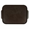 Поднос столовый 45х35,5 см темно-коричневый   MG