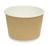 Контейнер 520 мл D-110 мм под суп/мороженое гофр.картон крафт