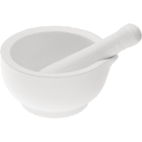 Мадлер со ступкой фарфоровый   белый  Kunstwerk