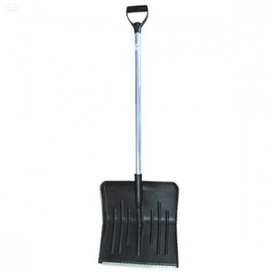 Лопата для снега с кромкой с черенком №3 410х400 Лопата для снега с кромкой с черенком №3 410х400